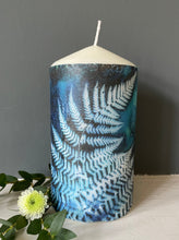 Load image into Gallery viewer, Original Blue Fern Candle