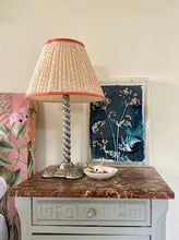 Load image into Gallery viewer, CowParsley botanical print in shades of blue