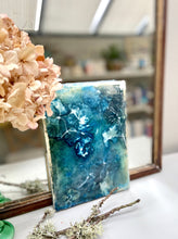 Load image into Gallery viewer, Hydrangea botanical art print, ready to hang block/tile