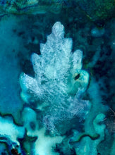 Load image into Gallery viewer, Oak leaves botanical art print, ready to hang block/tile