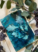 Load image into Gallery viewer, Oak leaves botanical art print, ready to hang block/tile