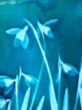 Load image into Gallery viewer, Snowdrop botanical art print, ready to hang block/tile