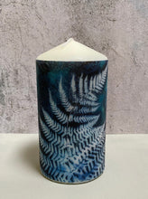 Load image into Gallery viewer, Original Blue Fern Candle